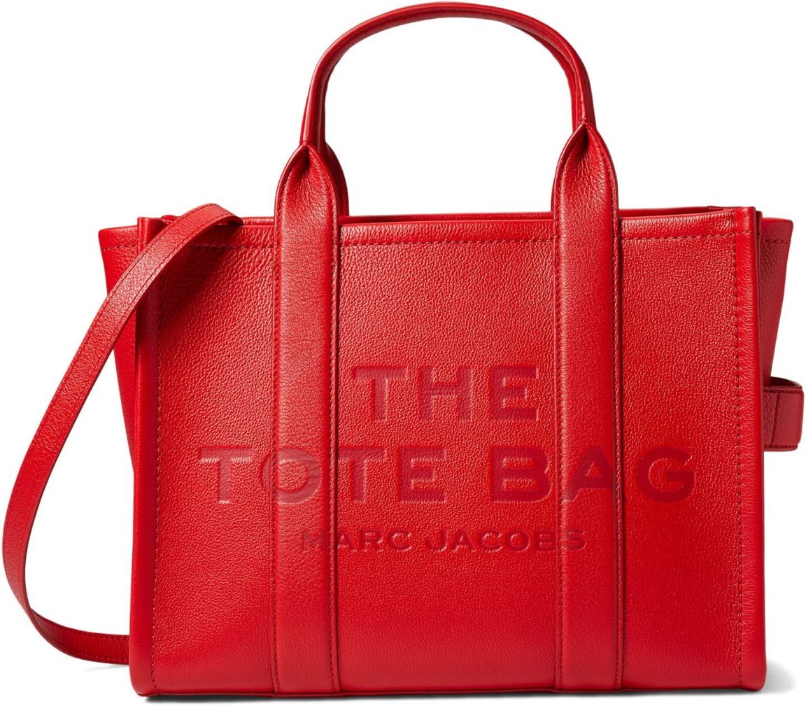 A red Tote bag