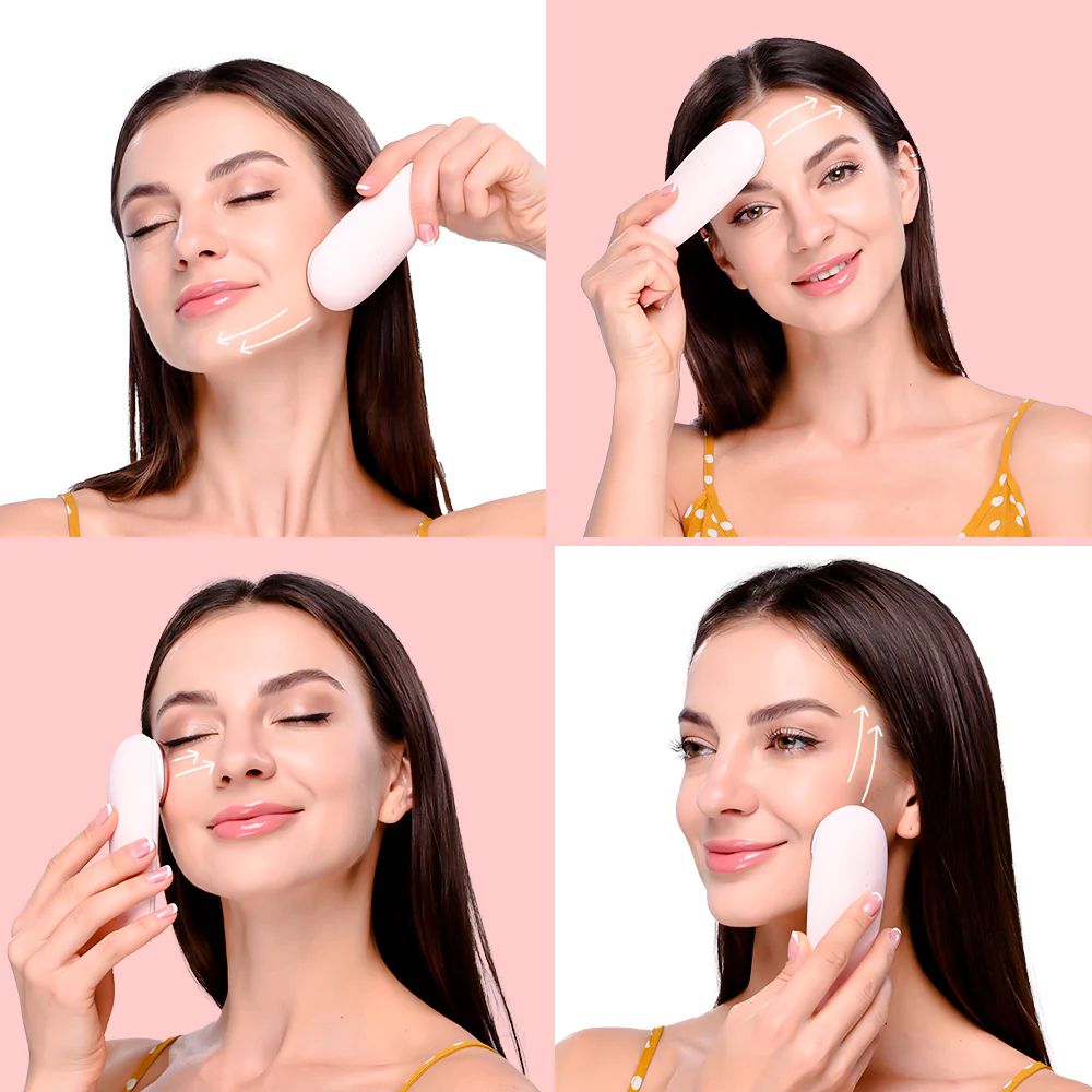 hot and cold skin massager